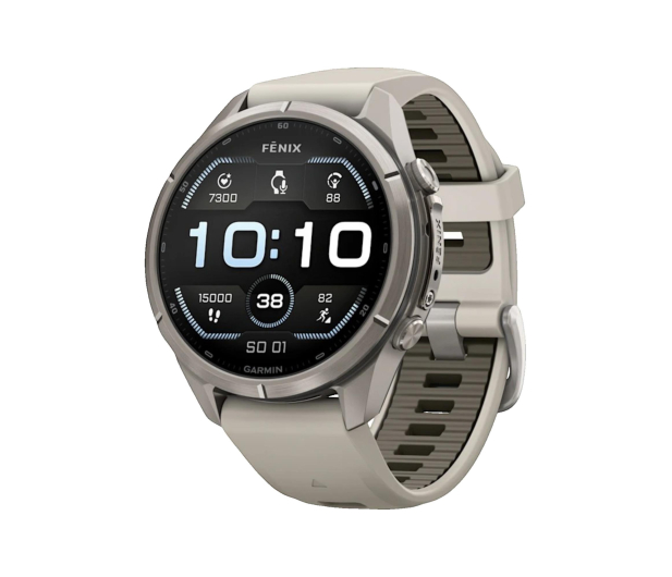 Garmin fenix 9 Pro 43mm Fog Gray / Dark Sandstone - 1585657 - zdjęcie